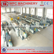 WPC floor profile production line/plastic wood deck profile extruder/ wood plastic machine